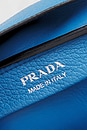 view 5 of 9 Prada Vitello Daino Logo Mini Tote Bag in Blue