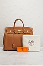 view 8 of 8 Hermes Togo Birkin 40 Handbag in Gold