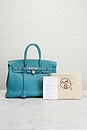 view 10 of 10 Hermes Togo Birkin 35 Handbag in Bleu Jean