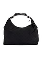 view 1 of 8 Gucci Horsebit Hobo Bag in Black