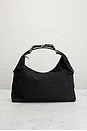 view 3 of 8 Gucci Horsebit Hobo Bag in Black