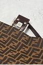 view 7 of 9 Fendi Zucca Baguette Shoulder Bag in Brown