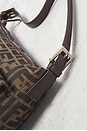 view 9 of 9 Fendi Zucca Baguette Shoulder Bag in Brown