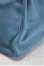 view 8 of 8 Hermes Taurillon Clemence Birkin 40 Retourne Handbag n Bleu Jean in Bleu Jean