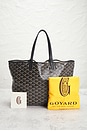 view 10 of 10 Goyard Saint Louis PM Tote Bag in Black