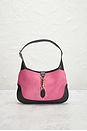 view 2 of 8 Gucci Calf Hair Mini Jackie 1961 Hobo Bag in Pink