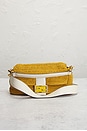 view 2 of 7 Fendi Crochet Baguette NM Shoulder Bag in Yellow