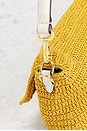 view 7 of 7 Fendi Crochet Baguette NM Shoulder Bag in Yellow