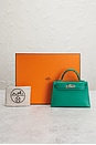 view 8 of 8 Hermes Epsom Kelly 20 Amazone Handbag in Vert Jade