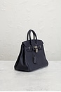 view 4 of 8 Hermes Togo Birkin 25 Handbag in Bleu Encre