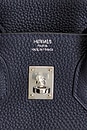 view 5 of 8 Hermes Togo Birkin 25 Handbag in Bleu Encre