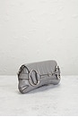 view 4 of 9 Gucci Horsebit Clutch in Grey