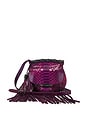 view 1 of 7 Gucci Python Nouveau Fringe Shoulder Bag in Magenta