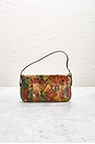 view 3 of 10 Fendi Python Baguette Shoulder Bag in Multi
