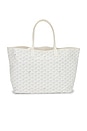 view 1 of 8 Goyard Saint Louis PM Tote Bag in White