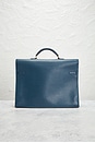 view 3 of 8 Hermes Veaux Epsom Kelly Briefcase in Bleu Jean