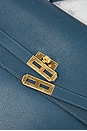 view 5 of 8 Hermes Veaux Epsom Kelly Briefcase in Bleu Jean