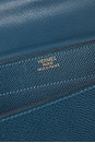 view 6 of 8 Hermes Veaux Epsom Kelly Briefcase in Bleu Jean