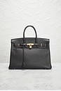 view 2 of 7 Hermes Togo Birkin 35 Handbag in Noir