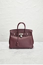 view 2 of 8 Hermes Swift Birkin 25 Sellier Handbag in Rouge