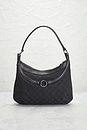 view 3 of 8 Gucci Horsebit Hobo Bag in Black