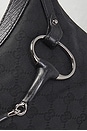 view 5 of 8 Gucci Horsebit Hobo Bag in Black