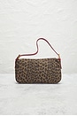 view 3 of 9 Fendi Vintage Cheetah Print Baguette Shoulder Bag in Multi