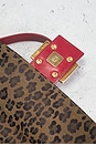 view 7 of 9 Fendi Vintage Cheetah Print Baguette Shoulder Bag in Multi