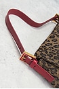 view 8 of 9 Fendi Vintage Cheetah Print Baguette Shoulder Bag in Multi
