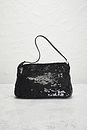 view 3 of 9 Fendi Sequin Mama Baguette Shoulder Bag in Black