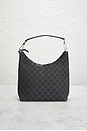 view 3 of 8 Gucci GG Clasp Hobo Bag in Black