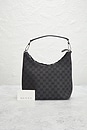 view 8 of 8 Gucci GG Clasp Hobo Bag in Black