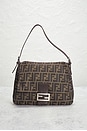 view 2 of 8 Fendi Mama Forever Baguette Shoulder Bag in Brown