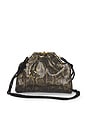 view 1 of 7 Fendi Vintage Embossed Clutch in Black
