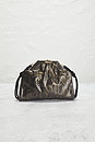 view 3 of 7 Fendi Vintage Embossed Clutch in Black