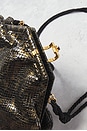 view 7 of 7 Fendi Vintage Embossed Clutch in Black