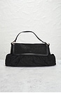 view 2 of 9 Fendi Vintage Suede Chef Shoulder Bag in Black