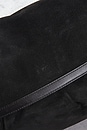 view 7 of 9 Fendi Vintage Suede Chef Shoulder Bag in Black