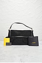 view 9 of 9 Fendi Vintage Suede Chef Shoulder Bag in Black