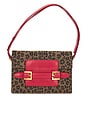 view 1 of 9 Fendi Leopard Shoulder Bag in Brown