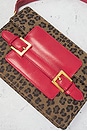 view 5 of 9 Fendi Leopard Shoulder Bag in Brown