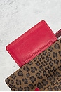 view 7 of 9 Fendi Leopard Shoulder Bag in Brown