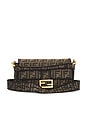 view 1 of 9 Fendi Zucca FF 1974 Baguette Shoulder Bag in Brown