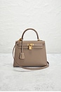 view 2 of 7 Hermes Epsom Kelly Handbag in Etoupe
