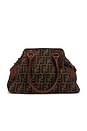 view 1 of 10 Fendi Zucca Chef De Jour Shoulder Bag in Brown