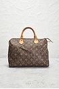 view 2 of 8 Louis Vuitton Monogram Speedy 30 Handbag in Brown