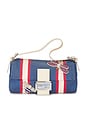 view 1 of 8 Fendi Insect Baguette Shoulder Bag in Blue