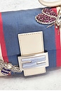 view 5 of 8 Fendi Insect Baguette Shoulder Bag in Blue