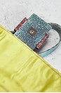 view 7 of 8 Fendi Lizard Trimmed Beaded Baguette Shoulder Bag in Multi