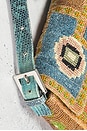 view 8 of 8 Fendi Lizard Trimmed Beaded Baguette Shoulder Bag in Multi